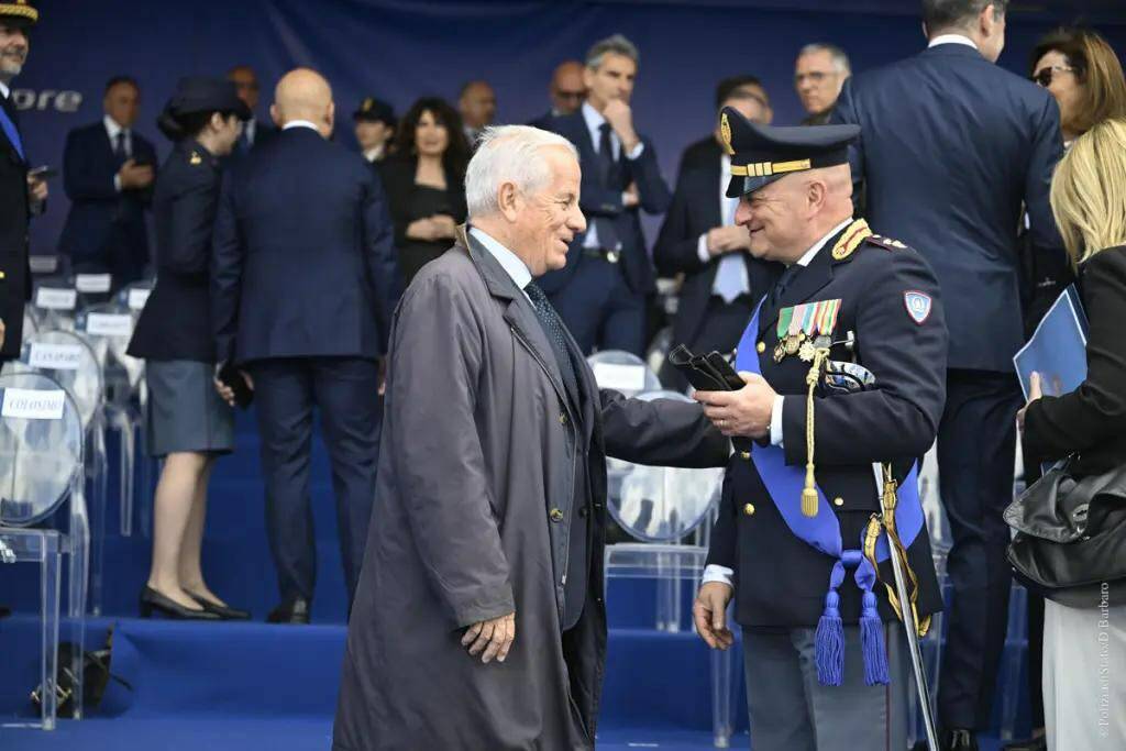 Claudio Scajola festa polizia roma