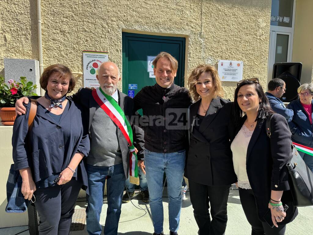 inaugurazione centro sportivo comunale perinaldo