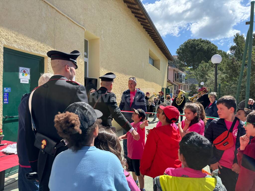 inaugurazione centro sportivo comunale perinaldo