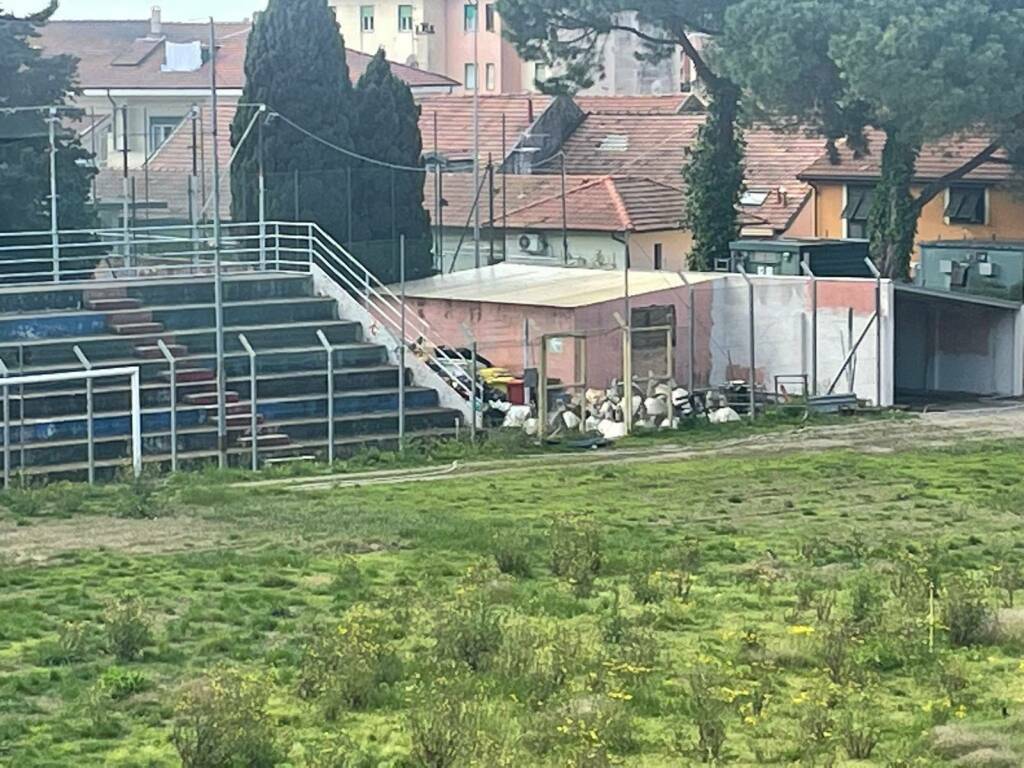 lavori in ritardo stadio ciccione foto ivan bracco