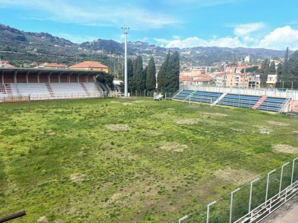 lavori in ritardo stadio ciccione foto ivan bracco