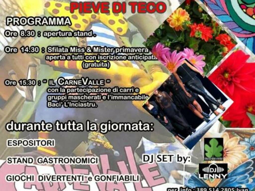 festa di primavera pieve di teco 2024