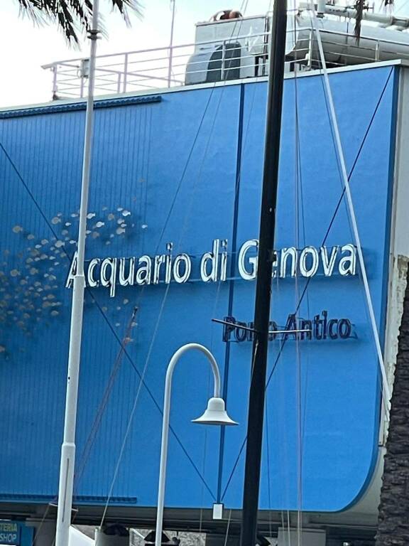 L'Auser di Ventimiglia in visita all'Acquario di Genova