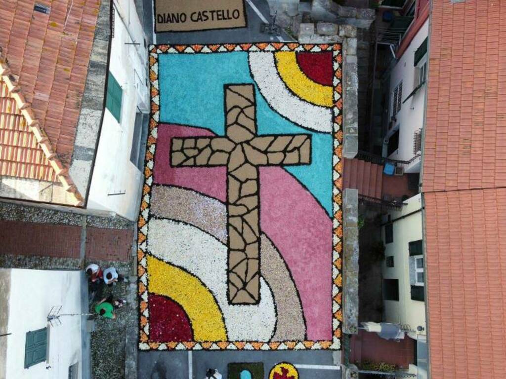 infiorata diano castello