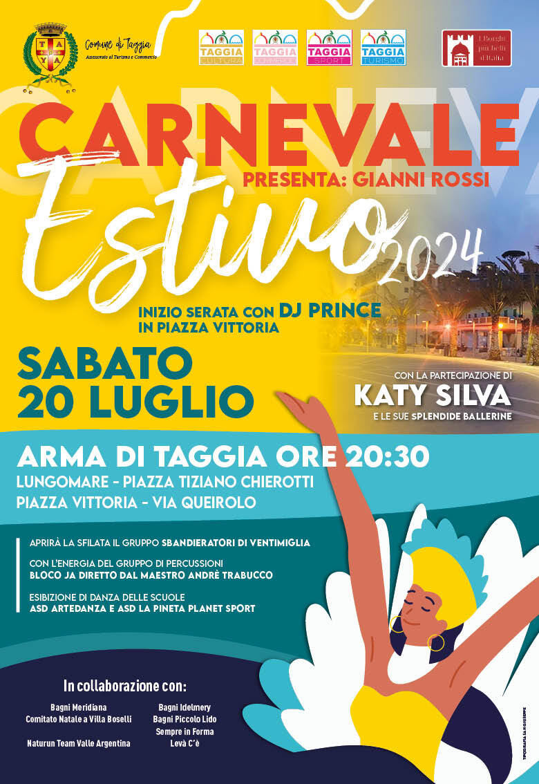 carnevale estivo taggia 2024