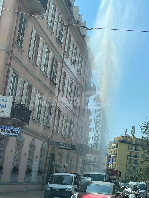 Geyser foce Sanremo 