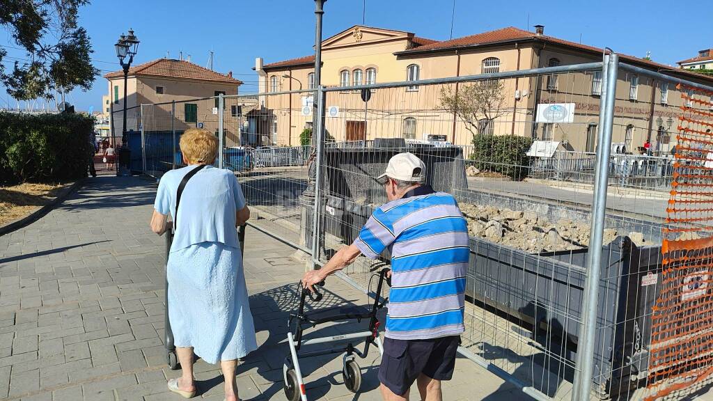 Lavori spiagge Sanremo Arenella