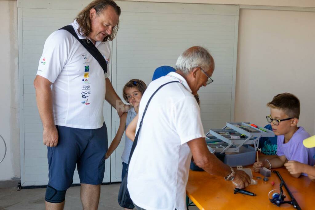 Santo Stefano al Mare scuola di pesca con la ASPD l'Ancora