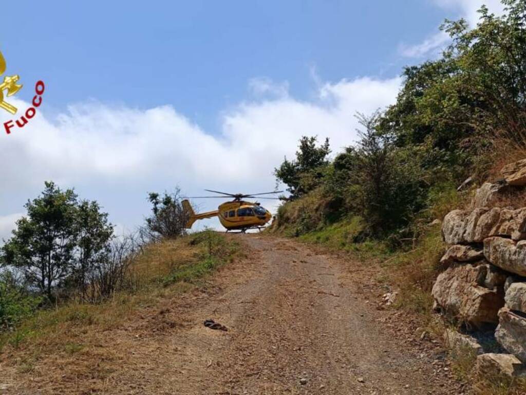 vigili del fuoco elisoccorso prelà