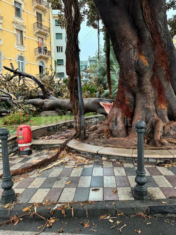 Ferragosto da allerta rossa nel Ponente ligure