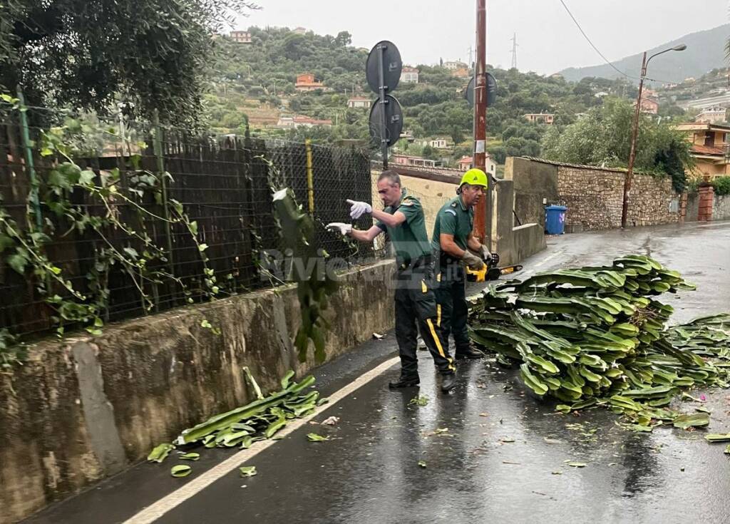 Ferragosto da allerta rossa nel Ponente ligure