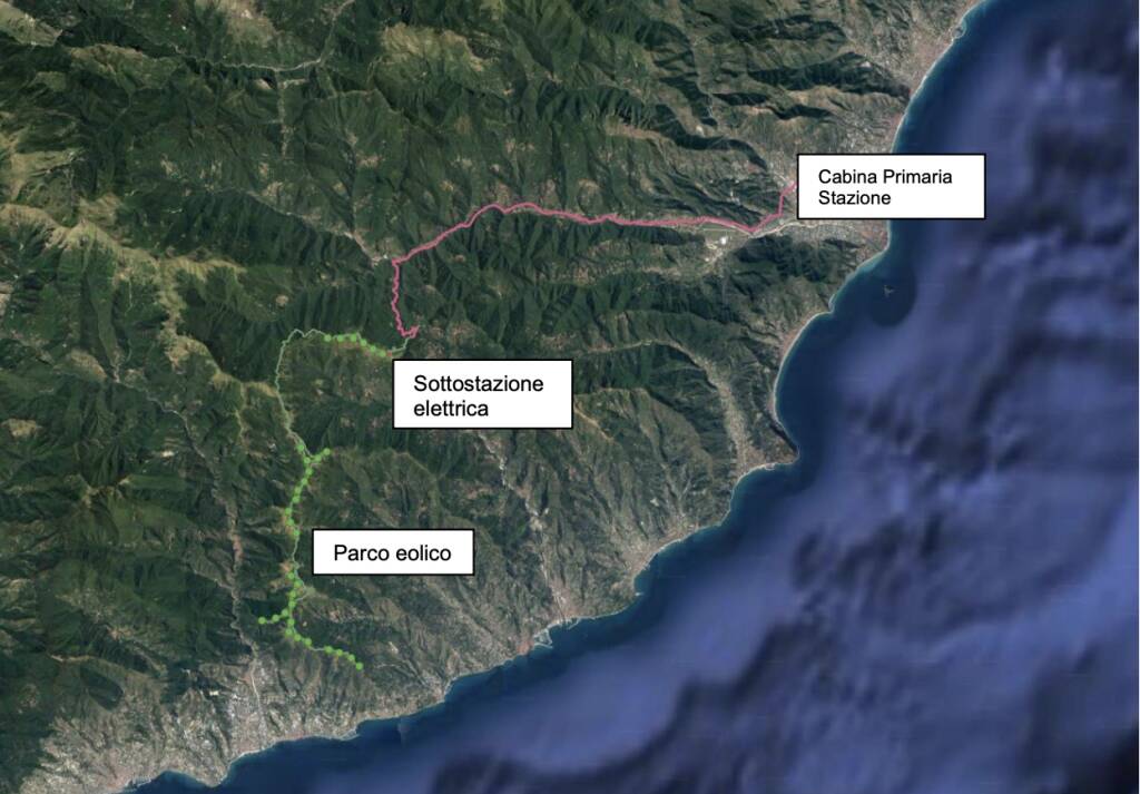 Parco Eolico “Imperia, Monti Moro e Guardiabella