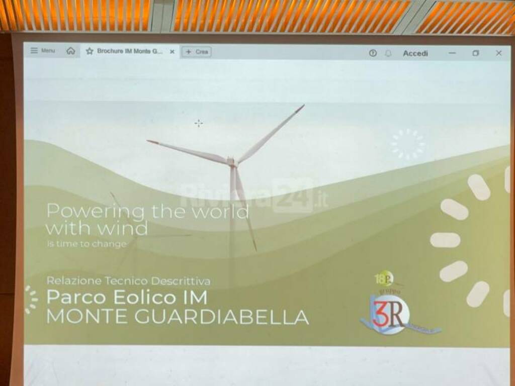 parco eolico, incontro tra 18 più energia e sindaci