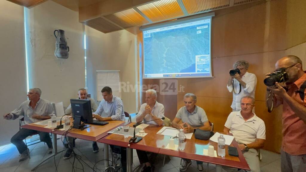 progetto parco eolico, vertice in provincia