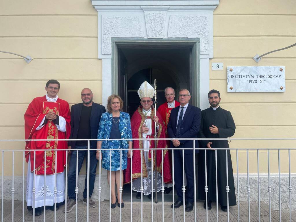 Inaugurazione nuova sede dell'Istituto Teologico di Sanremo