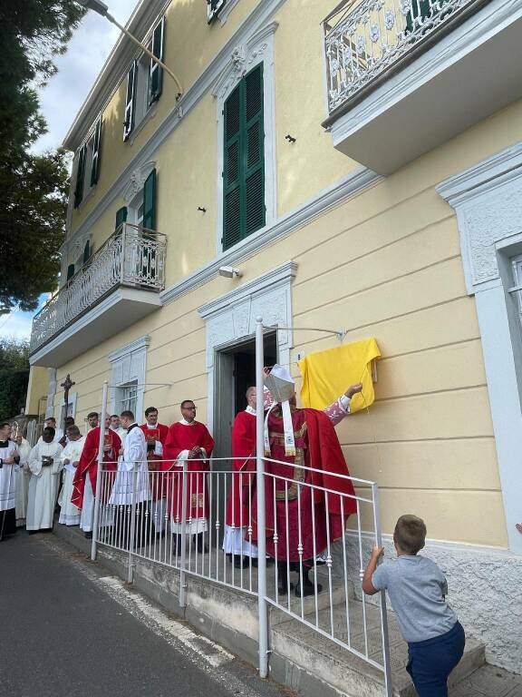 Inaugurazione nuova sede dell'Istituto Teologico di Sanremo