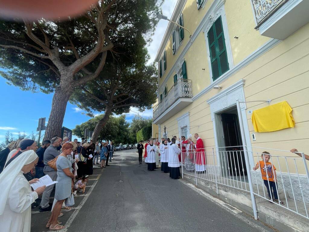 Inaugurazione nuova sede dell'Istituto Teologico di Sanremo