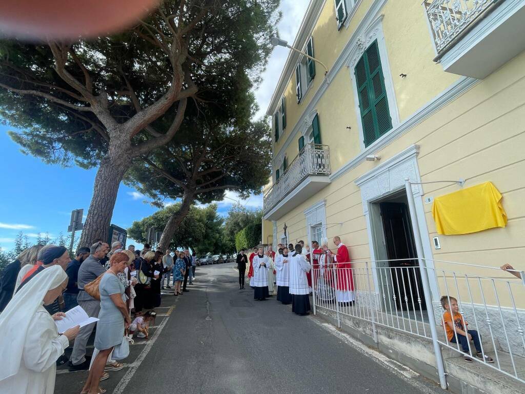 Inaugurazione nuova sede dell'Istituto Teologico di Sanremo