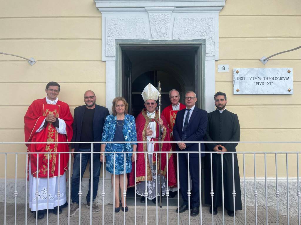 Inaugurazione nuova sede dell'Istituto Teologico di Sanremo