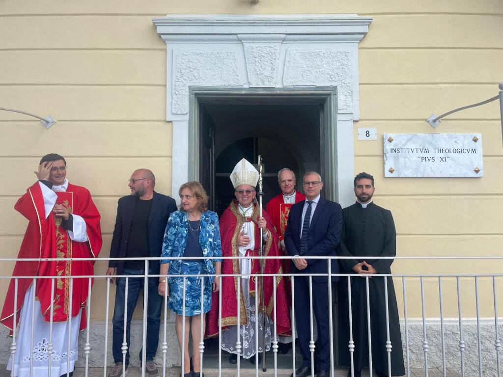 Inaugurazione nuova sede dell'Istituto Teologico di Sanremo